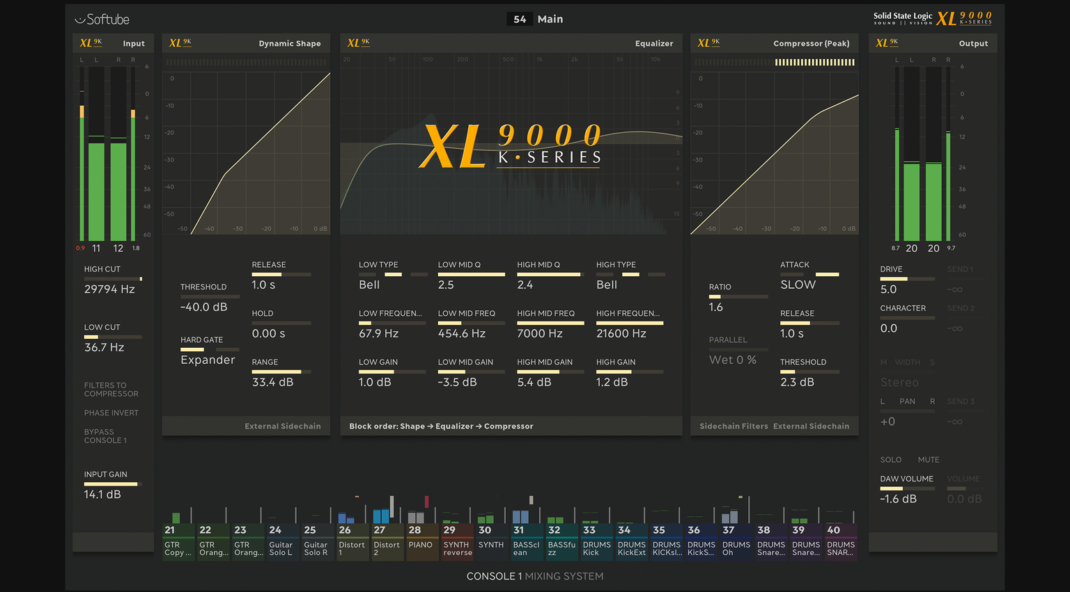 Softube SSL Solid State Logic XL 9000 K-Series